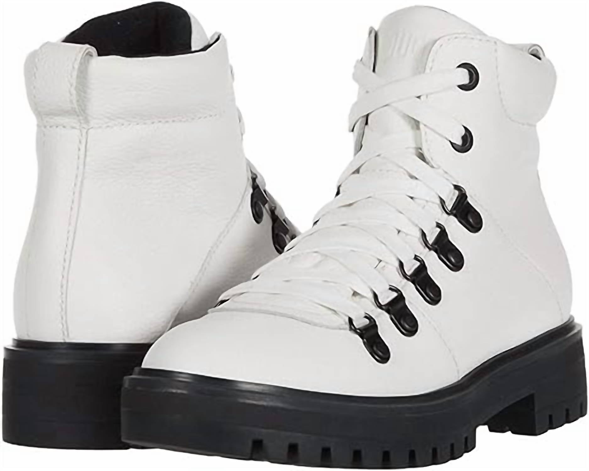 Cougar - Women's Nash Leather Lug Sole Combat & Lace-up Boots
