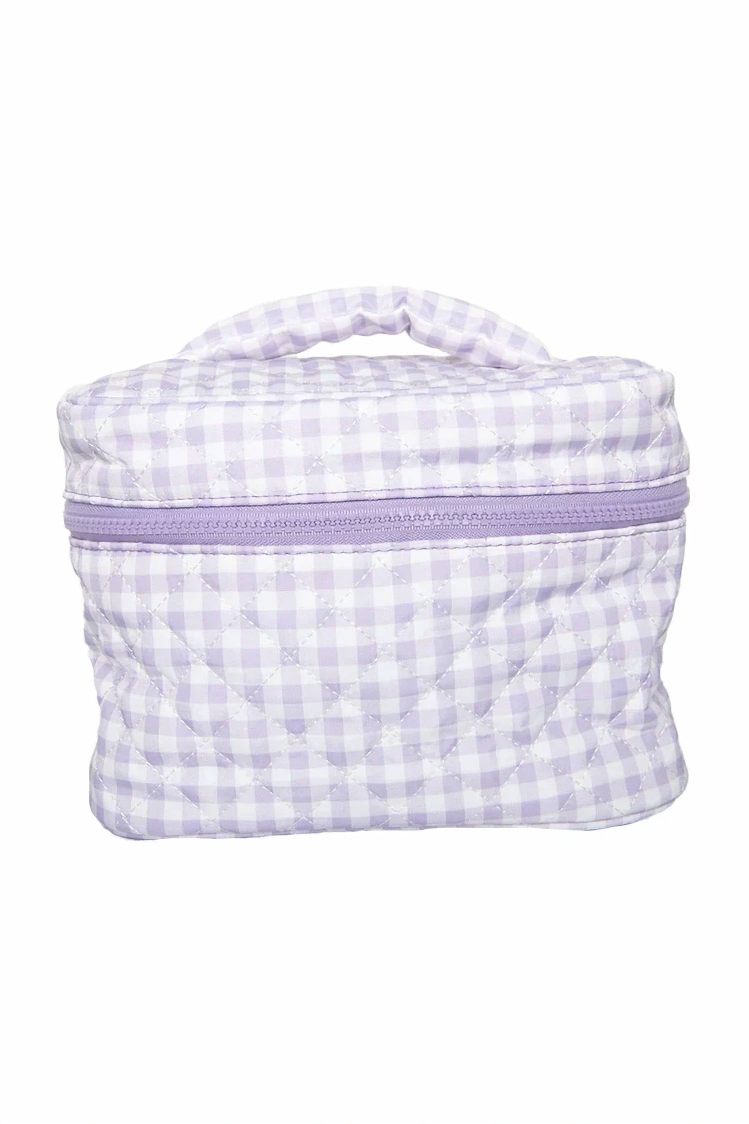 Katydid - Women's Plaid Makeup Travel Bag