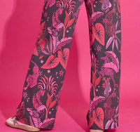 Alden Adair Poppy Pant in zebra lounge - women's pants - alternate view
