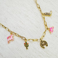 Ellison+Young - Women's Yeehaw Rodeo Charm Necklace