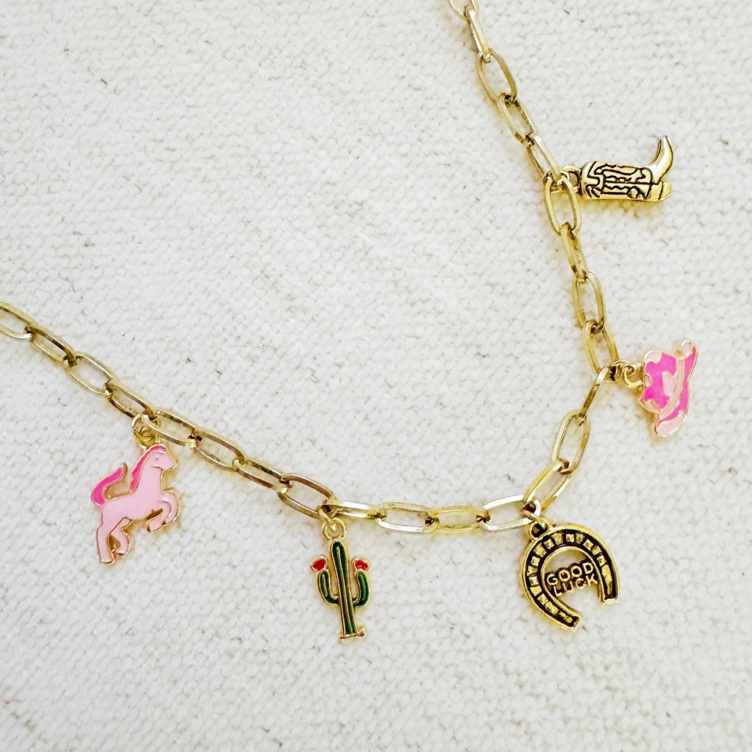 Ellison+Young - Women's Yeehaw Rodeo Charm Necklace