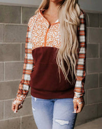 Ampersand Ave - Half Zip Sweatshirt