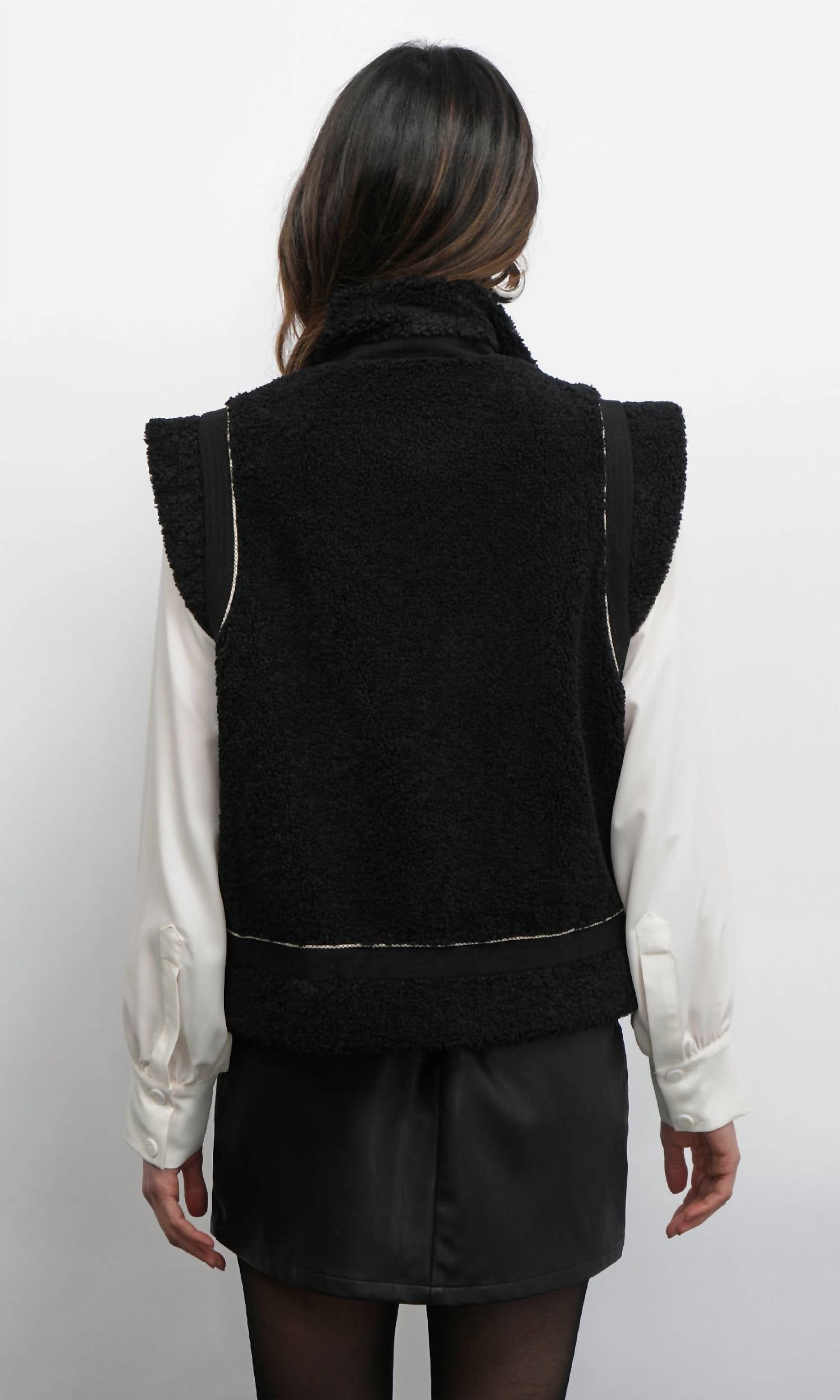 Greylin - Rory Shearling Vest