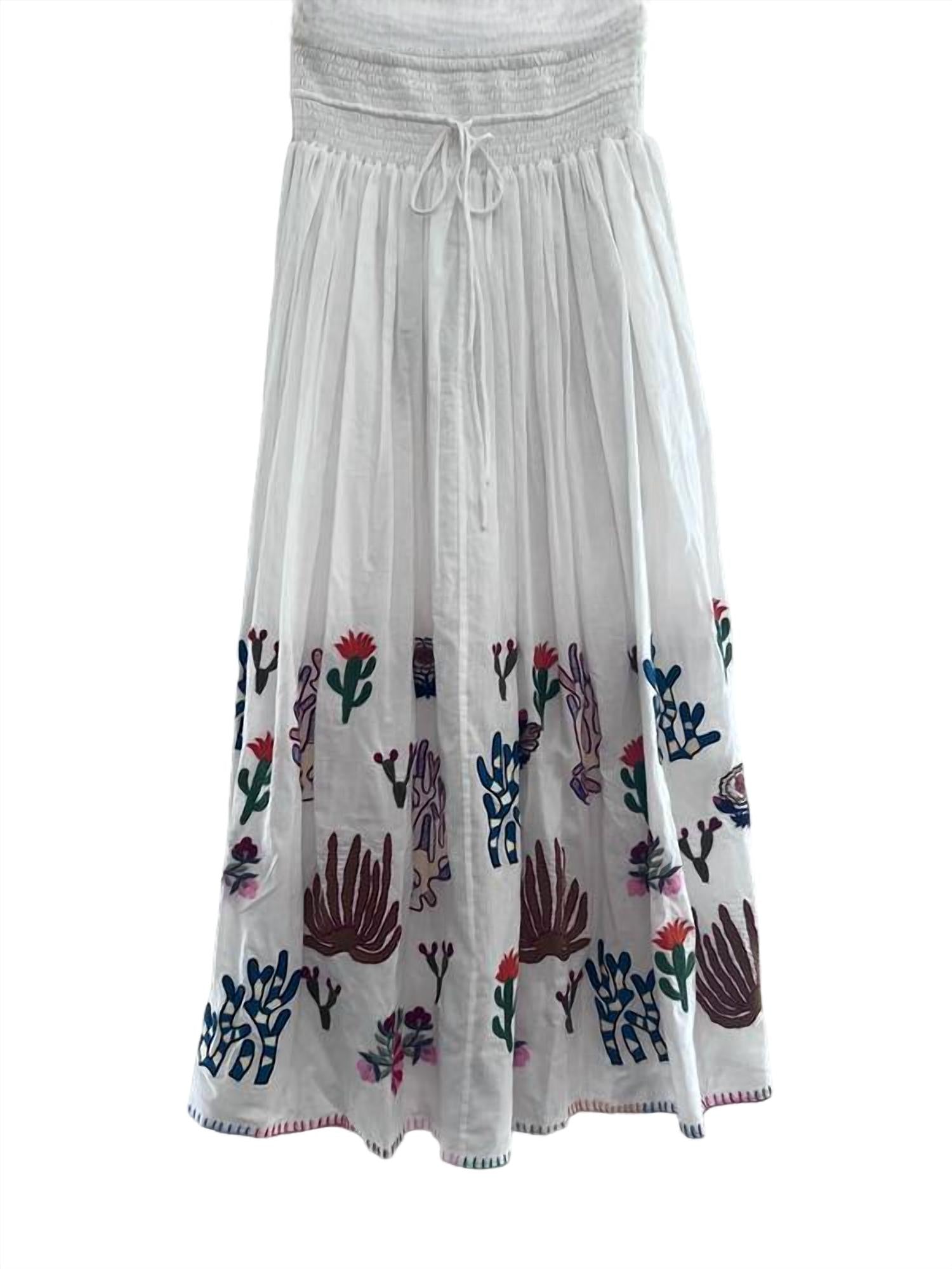 Benaras By Citrus - Womens Congo Strap Smock Jungle Skirt