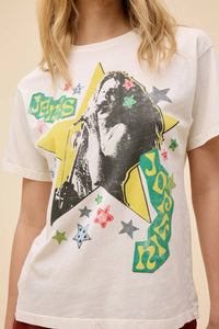 Daydreamer - Janis Joplin Scrapbook Art Boyfriend Tee