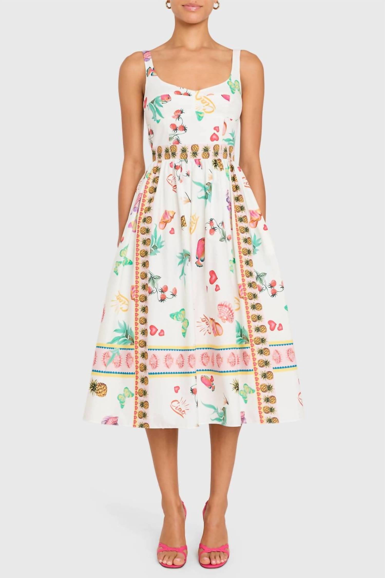 Amanda Uprichard - Santorini Midi Dress