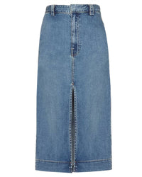Enza Costa - Soft Touch Slit Skirt
