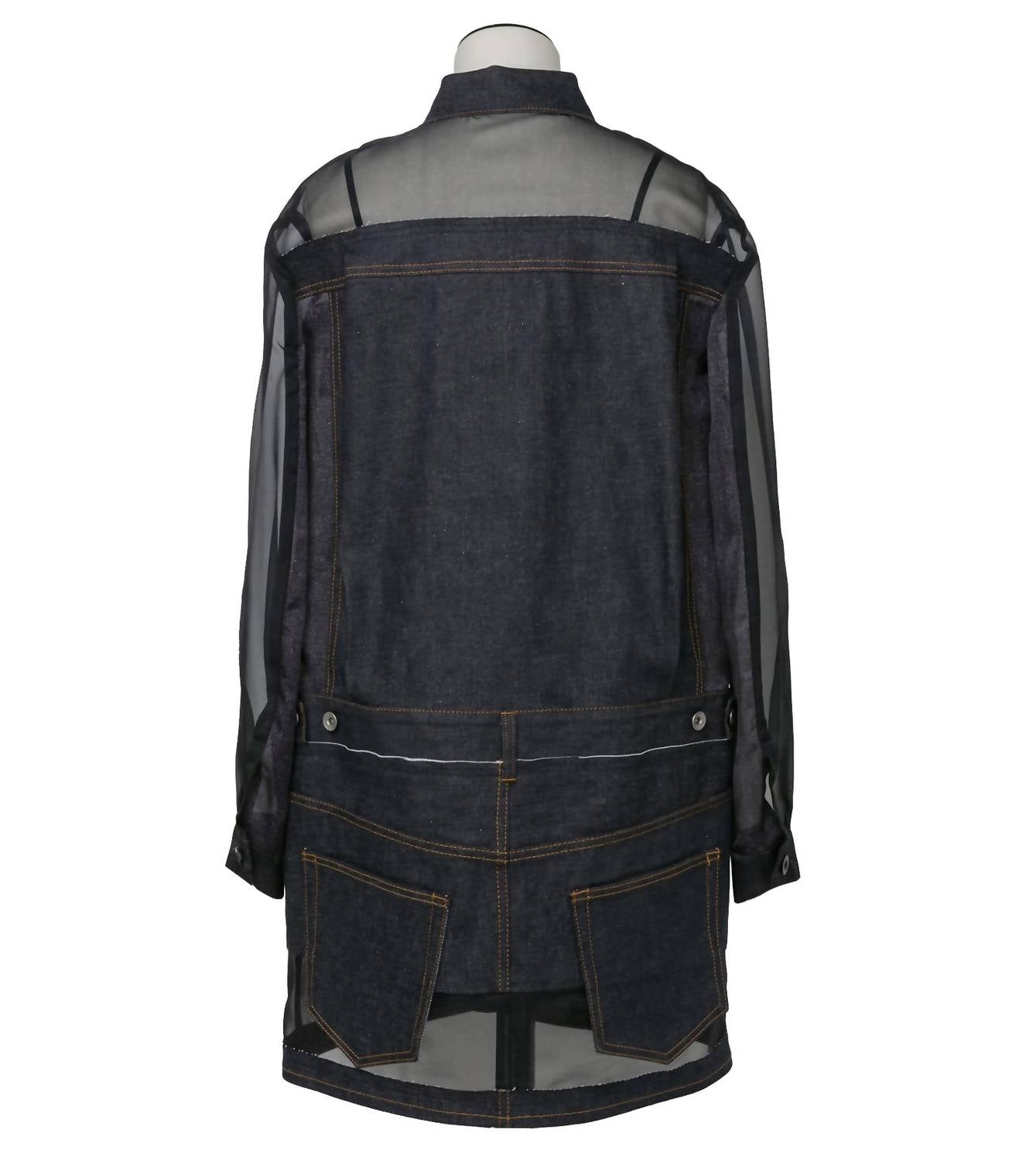 Sacai - Denim Mix Dress