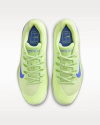 NIKE Women's Vapor 12 Hard Court Tennis Shoes in light liquid lime sapphire white volt tint - women's shoe - view 4
