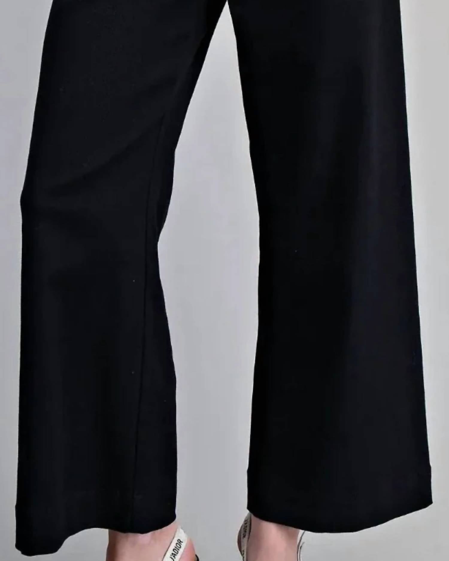 Eesome - Soft Washed Wide Leg Pants