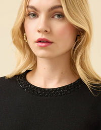 Spartina 449 - Millicent Embellished Neck Sweater