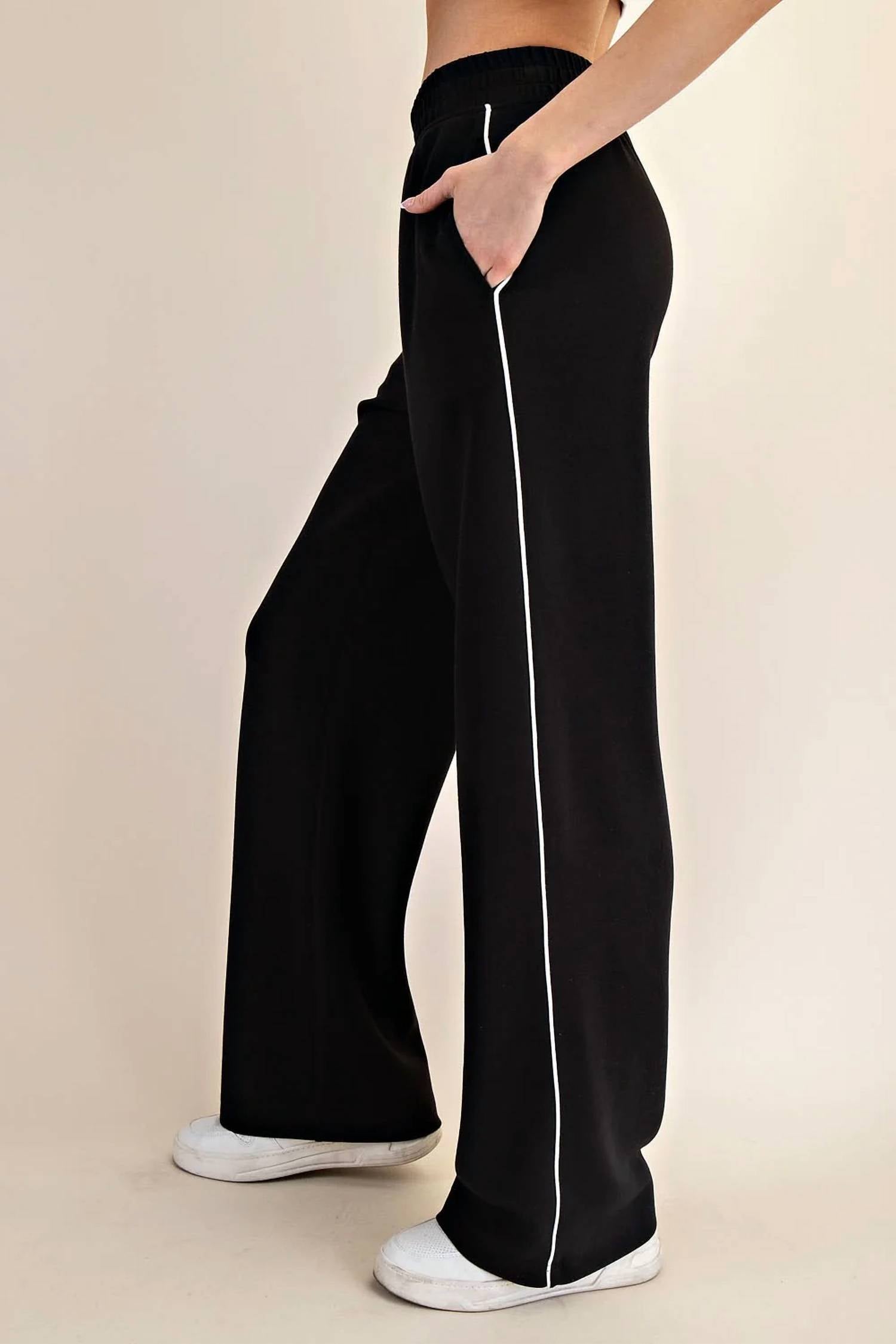 Rae Mode - Piping Straight Pants