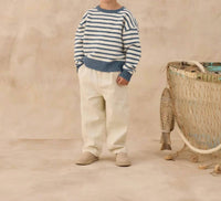 Rylee + Cru - Aspen Sweater Maritime Stripe Top