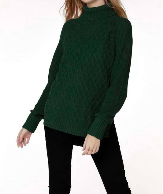 Bobi - Raglan Turtleneck Sweater