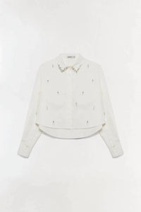 Simkhai - Renata Embellished Cotton Shirt