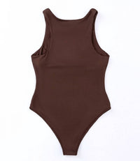 Shewin - Seamless Crew Neck Bodysuit