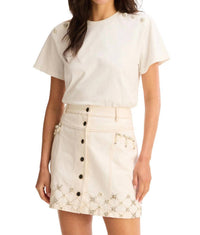 0 Limit Fashion - Rhinstone Harper Skirt