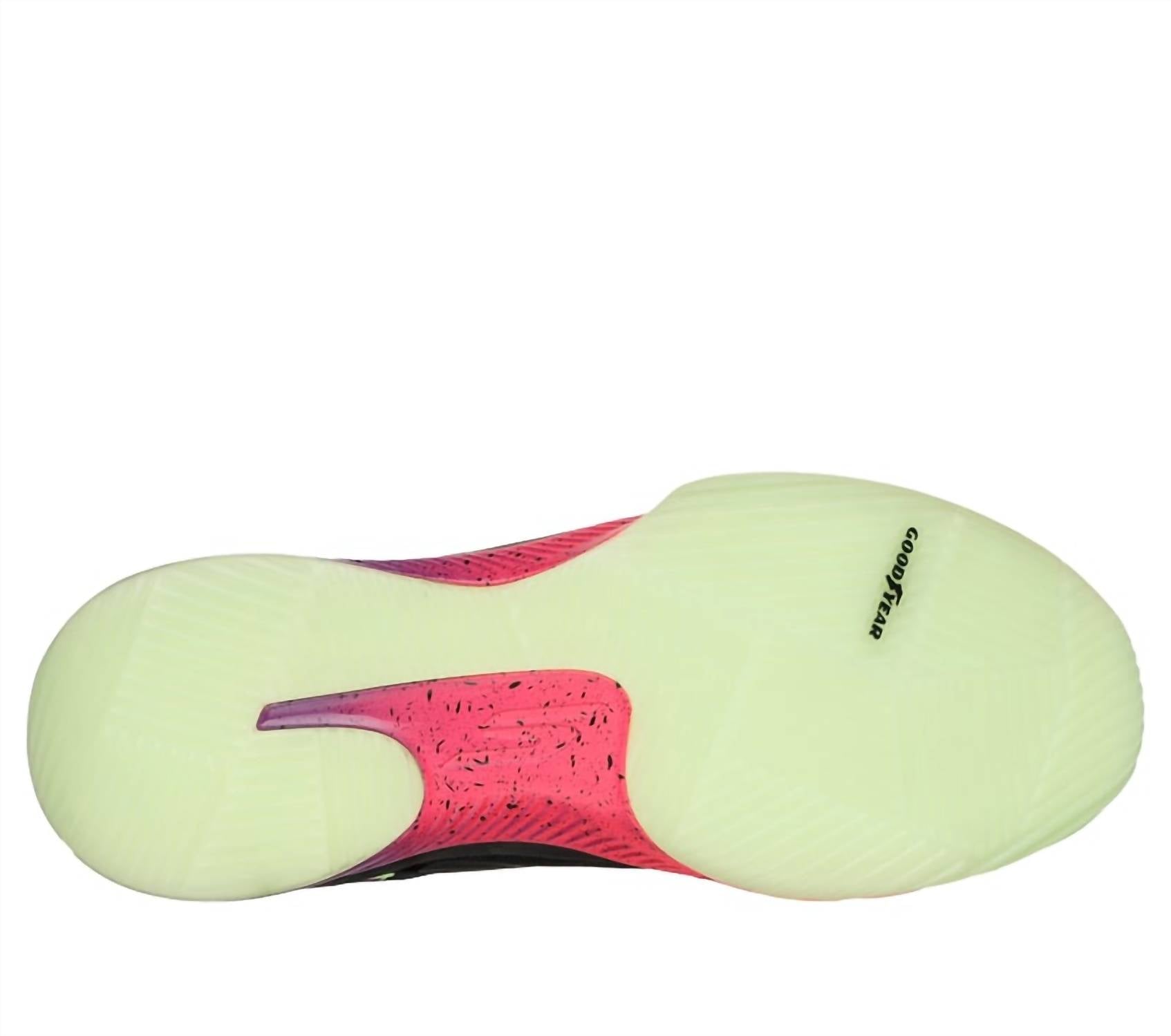 Skechers Men's Skx Nexus Basketball Shoe in black purple pink - men's shoe - alternate view