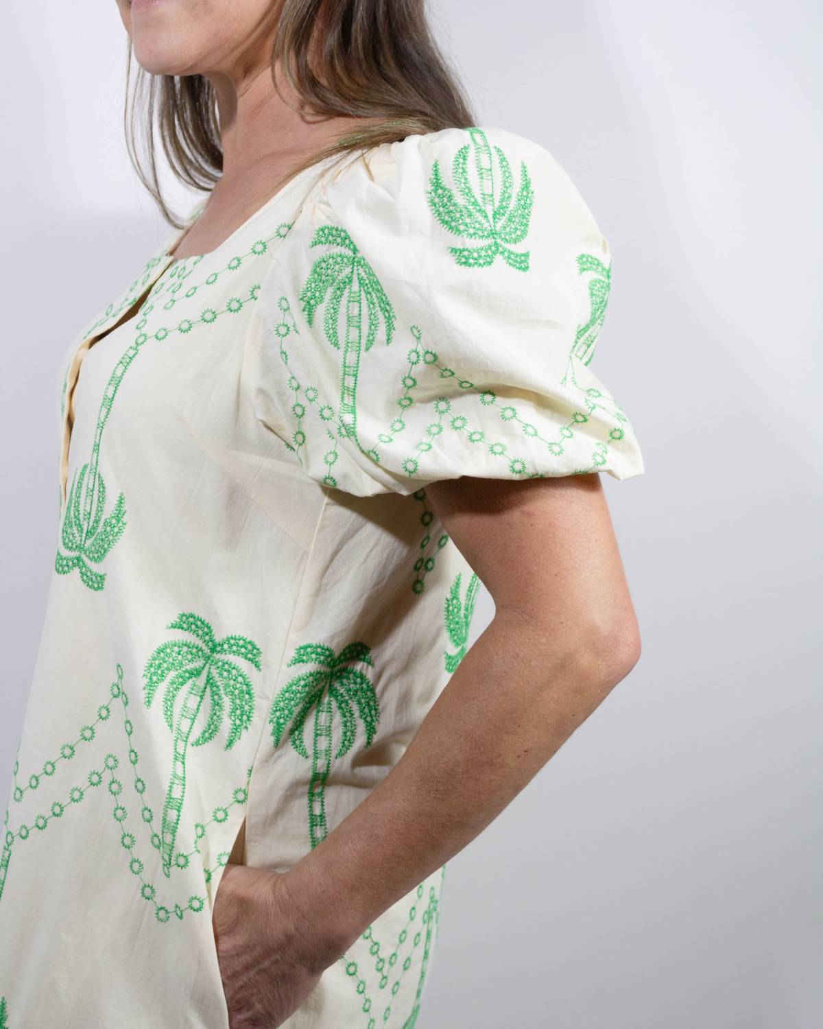 Entro - Mavis Square Neck Mini Dress