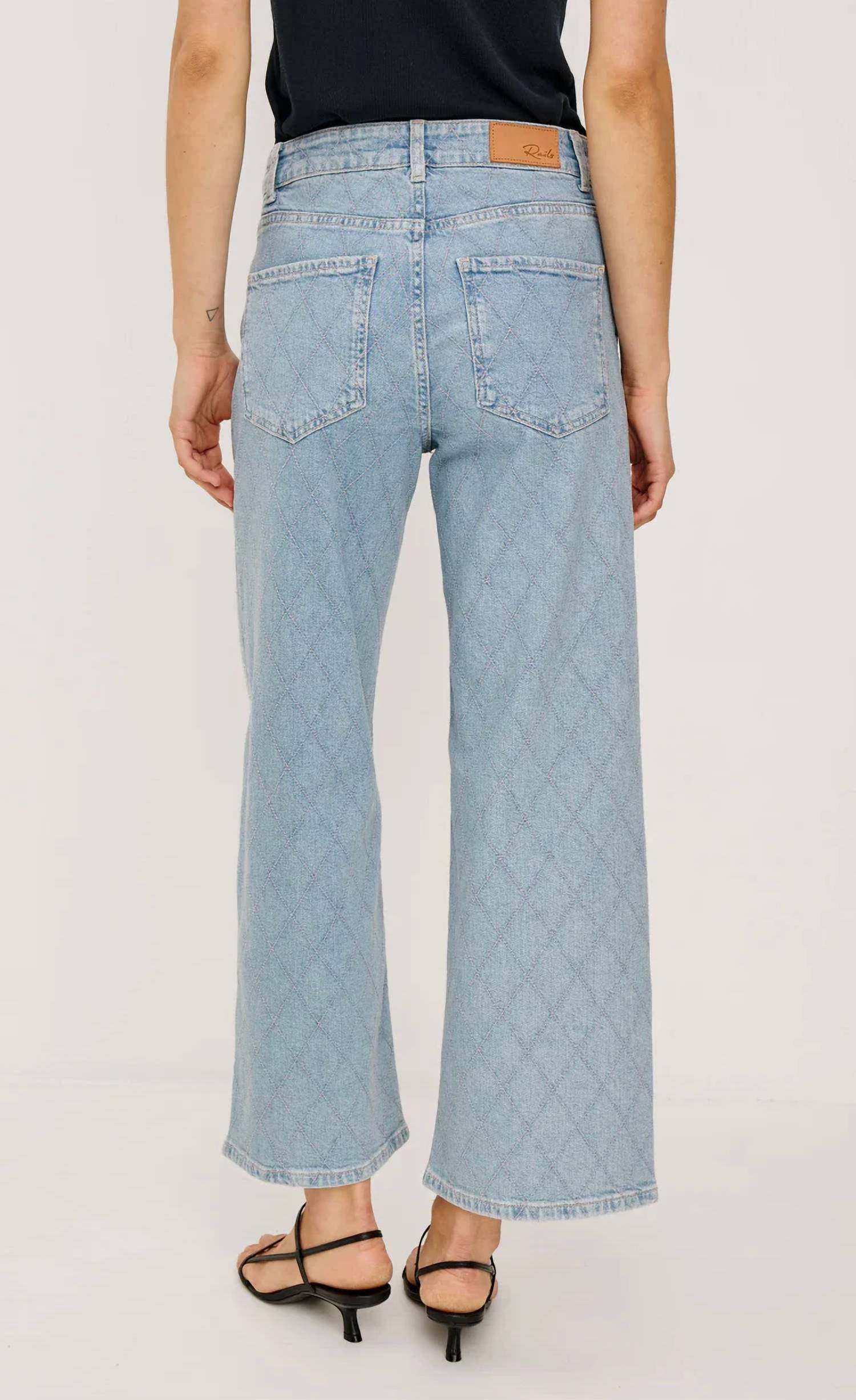 Rails - Getty Crop Wide Leg Jeans
