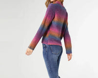 Coco + Carmen - Rachel Fuzzy Ombre Sweater