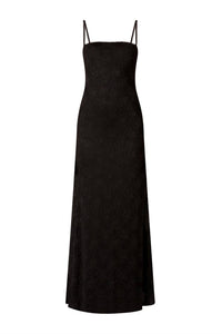 Nia - Vetiver Lace Maxi Dress