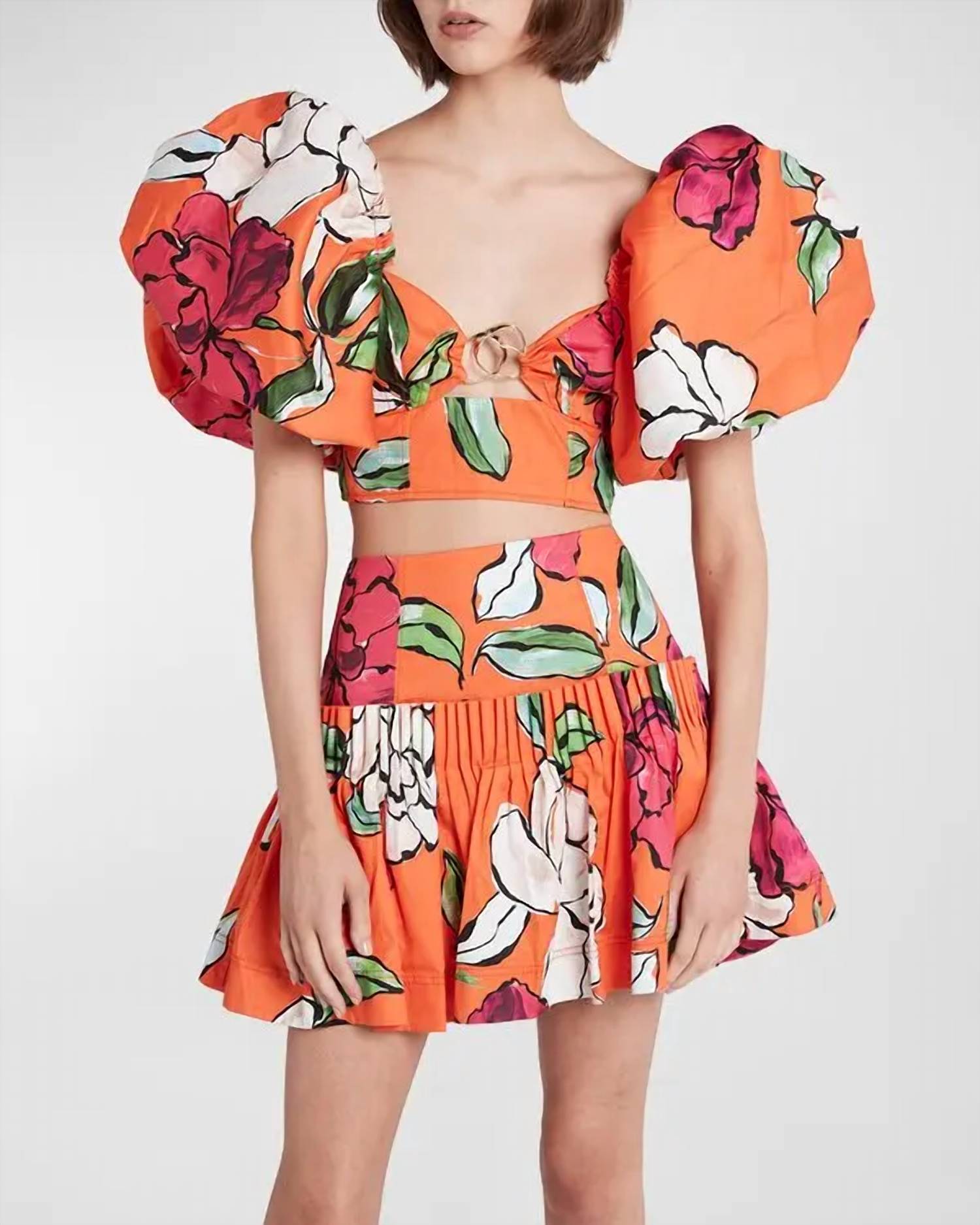 Aje. - NIKI PLEATED MINI SKIRT