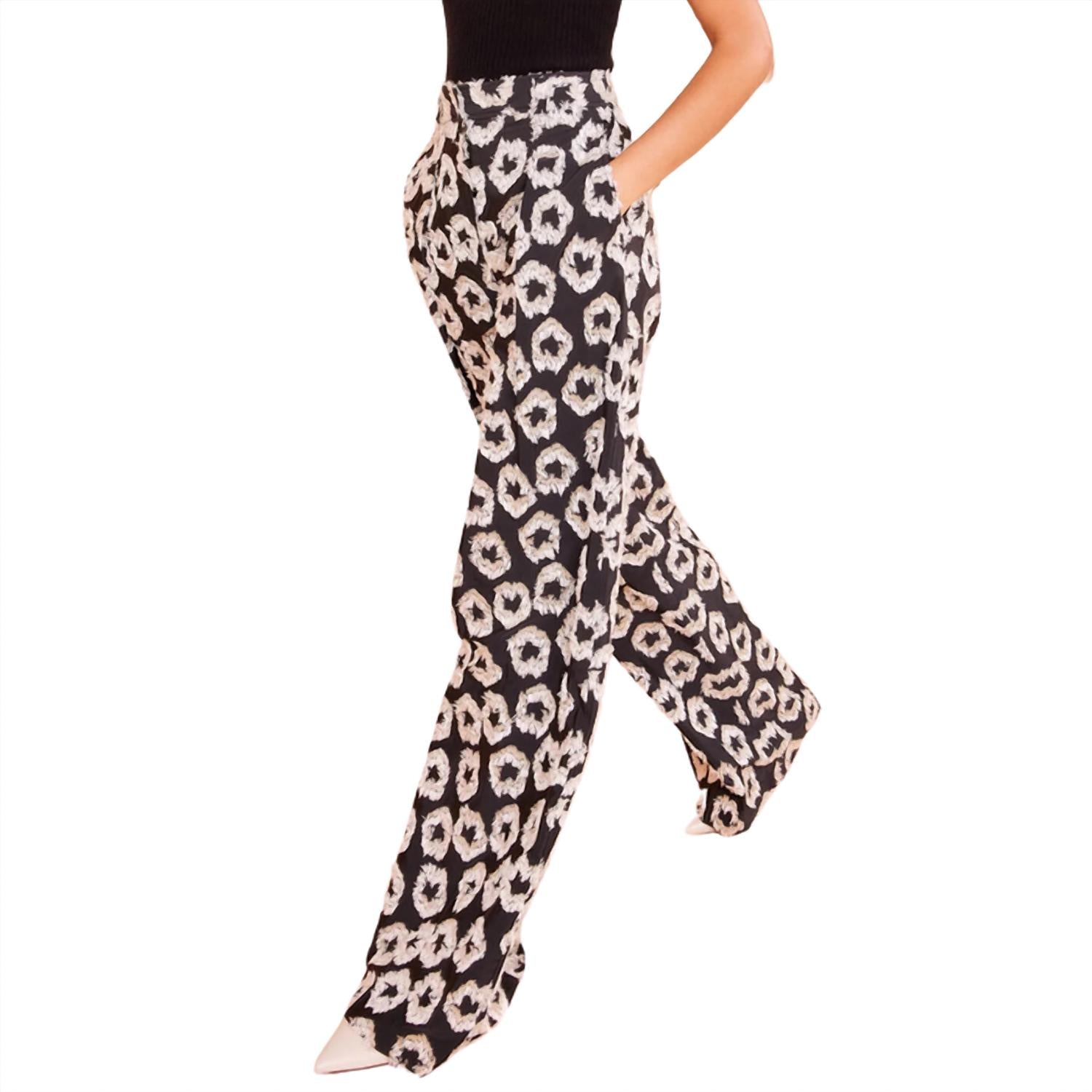 Ulla Johnson Women's Cai Pant in eclipse - women's pants - detail view