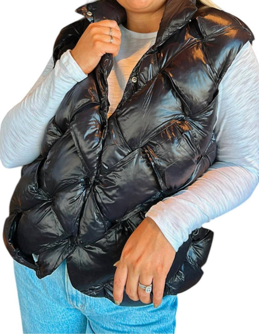 Pol - Braided Puffer Vest