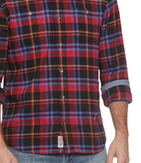 Flags & Anthem - Ladson Long Sleeve Stretch Herringbone Flannel Shirt