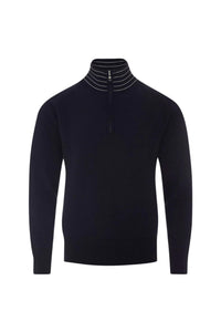 Orlebar Brown - Lennard Stripe Cashmere Rib-knit Sweater