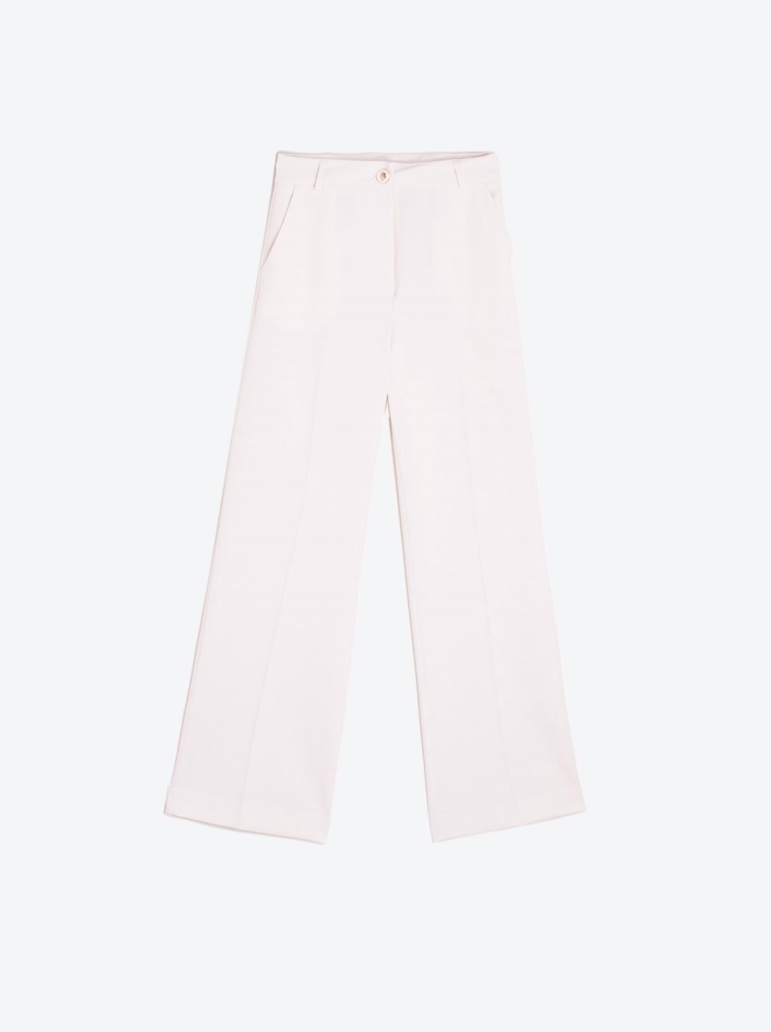 Vilagallo - Crepe Wide Leg Trousers
