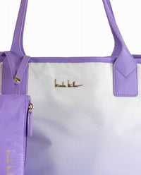 Nicole Miller - Women's Nylon Reversible Tote Bag