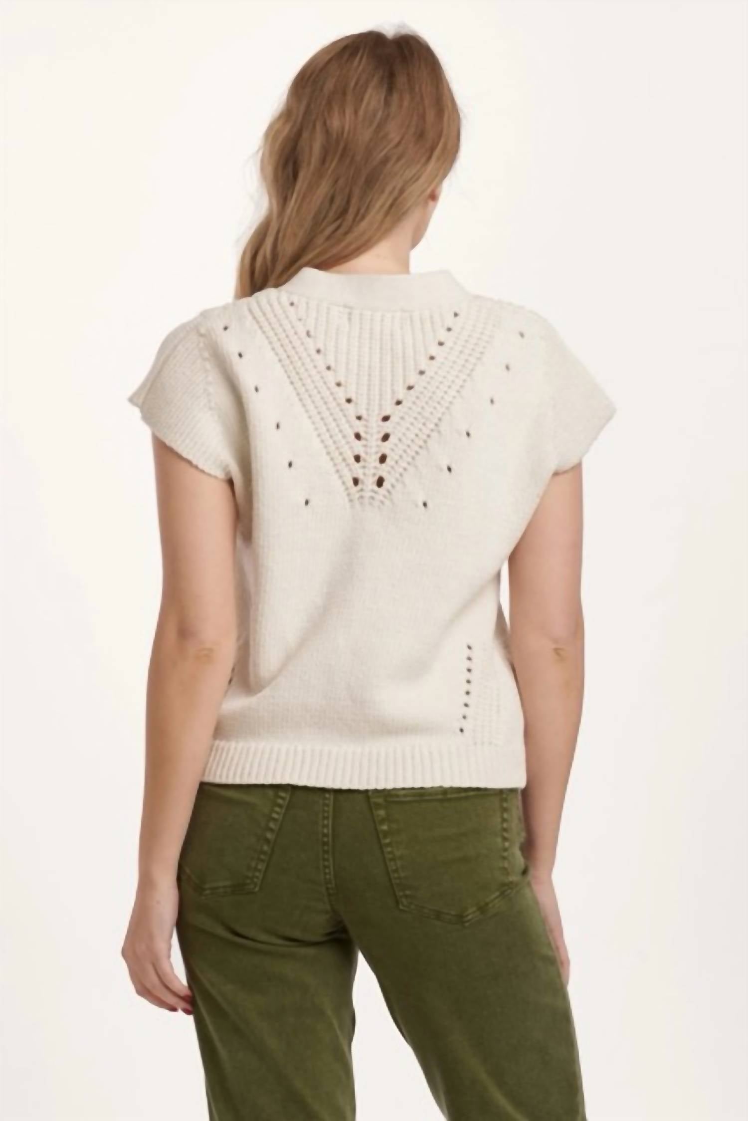 Dear John Denim - Una V-neck Sleeveless Sweater