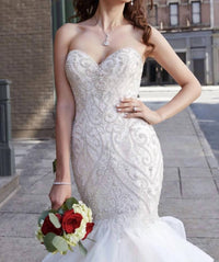 Kitty Chen Couture - Avera Mermaid Crystal Dress