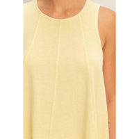 HYFVE Sleeveless Top & Shorts Set in butter yellow - women's sleepwear - view 5