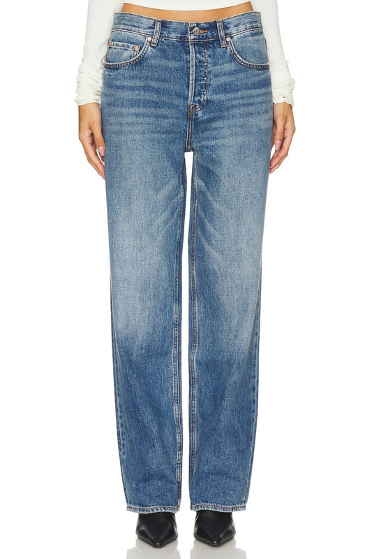 Grlfrnd - BELLA LOW RISE BOYFRIEND JEAN