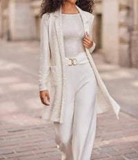 Frank Lyman - Whitley Sparkle Long Sleeve Pullover Top