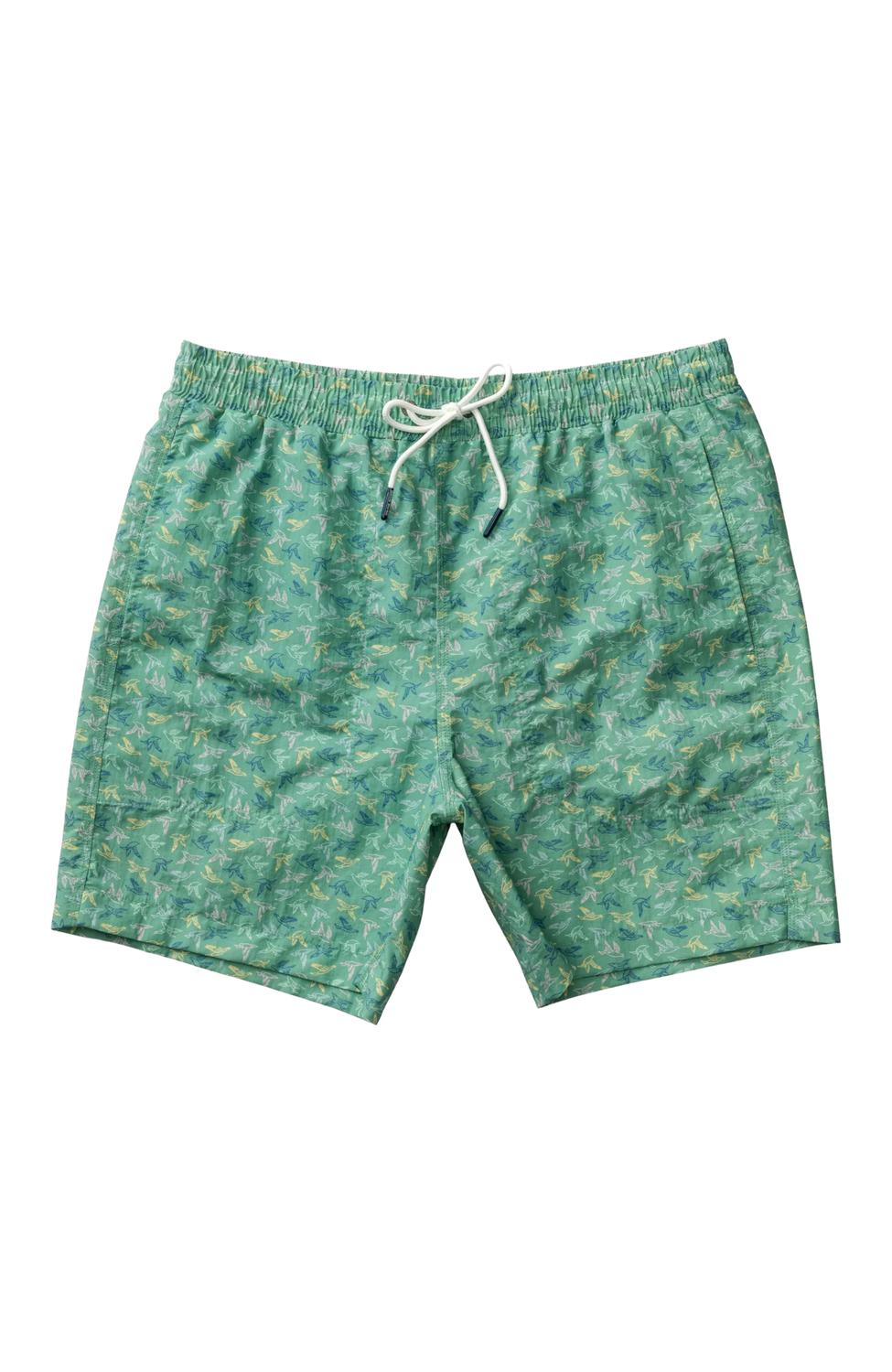 Duck Head - Men's Print Sailport Swim Short