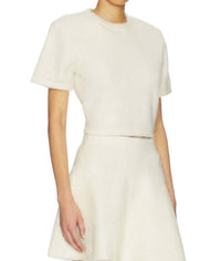 Dodiee - Alpaca Wool Mini Circular Skirt