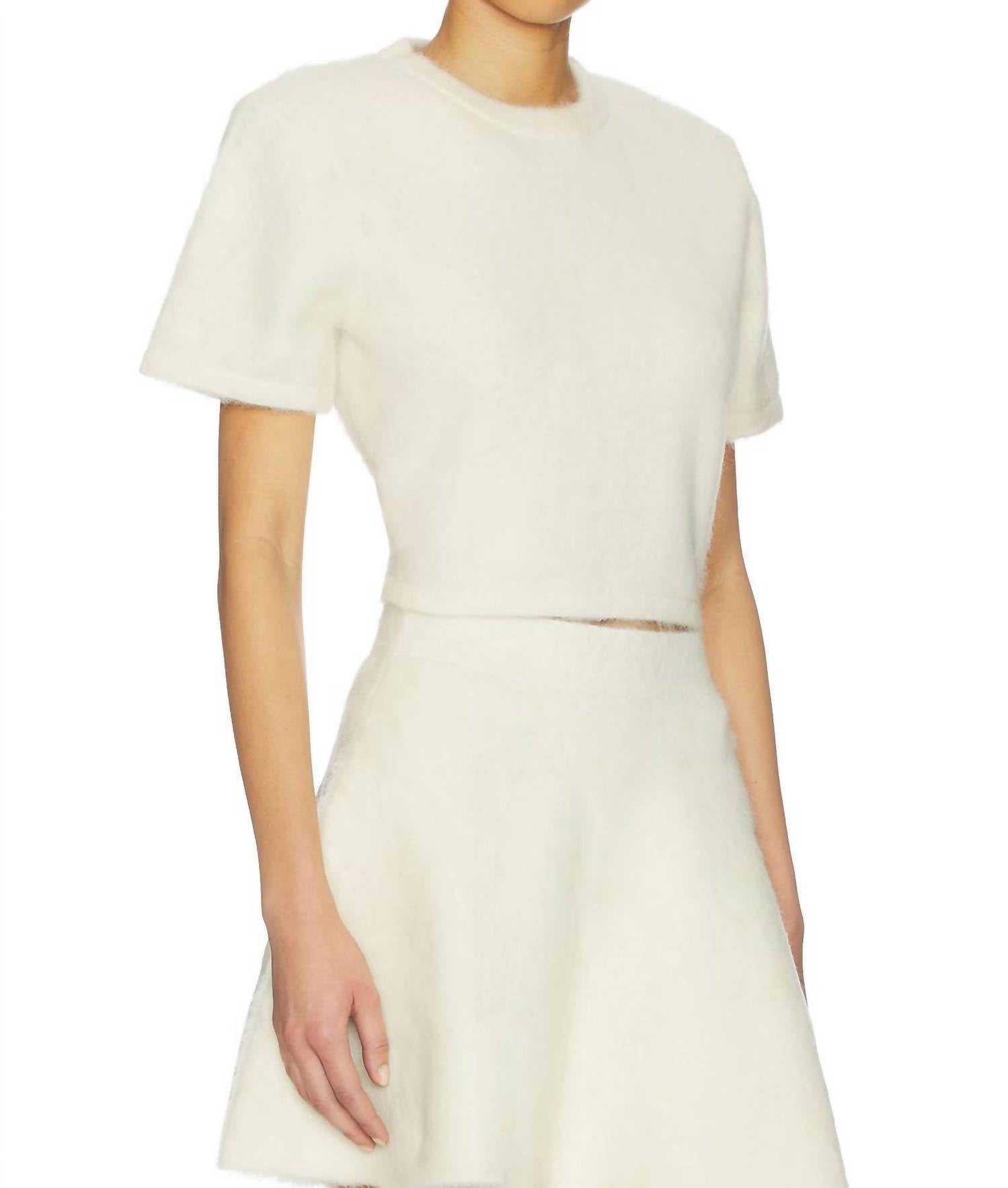 Dodiee - Alpaca Wool Mini Circular Skirt