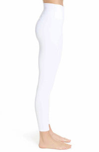 Free People High Rise Formation Legging in white - women's pants - detail view