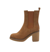 CCOCCI Women's Colt Boots in tan - women's shoe - detail view