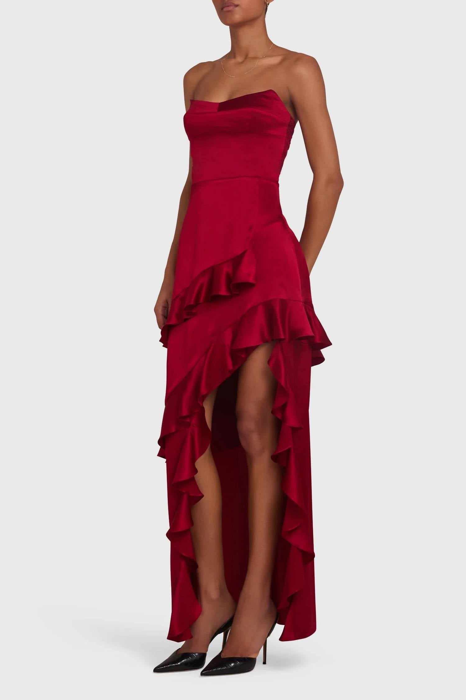 Amanda Uprichard - Magnolia Silk Maxi Dress