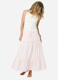 Kerri Rosenthal - Vacance Pintuck Maxi Skirt