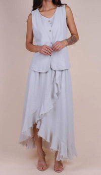 Gigi Moda - Ventura Linen Skirt