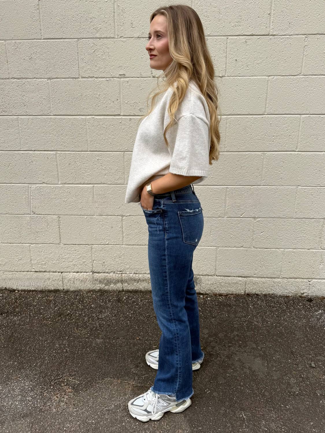 Flying Monkey - Lily Crop Flare Jeans