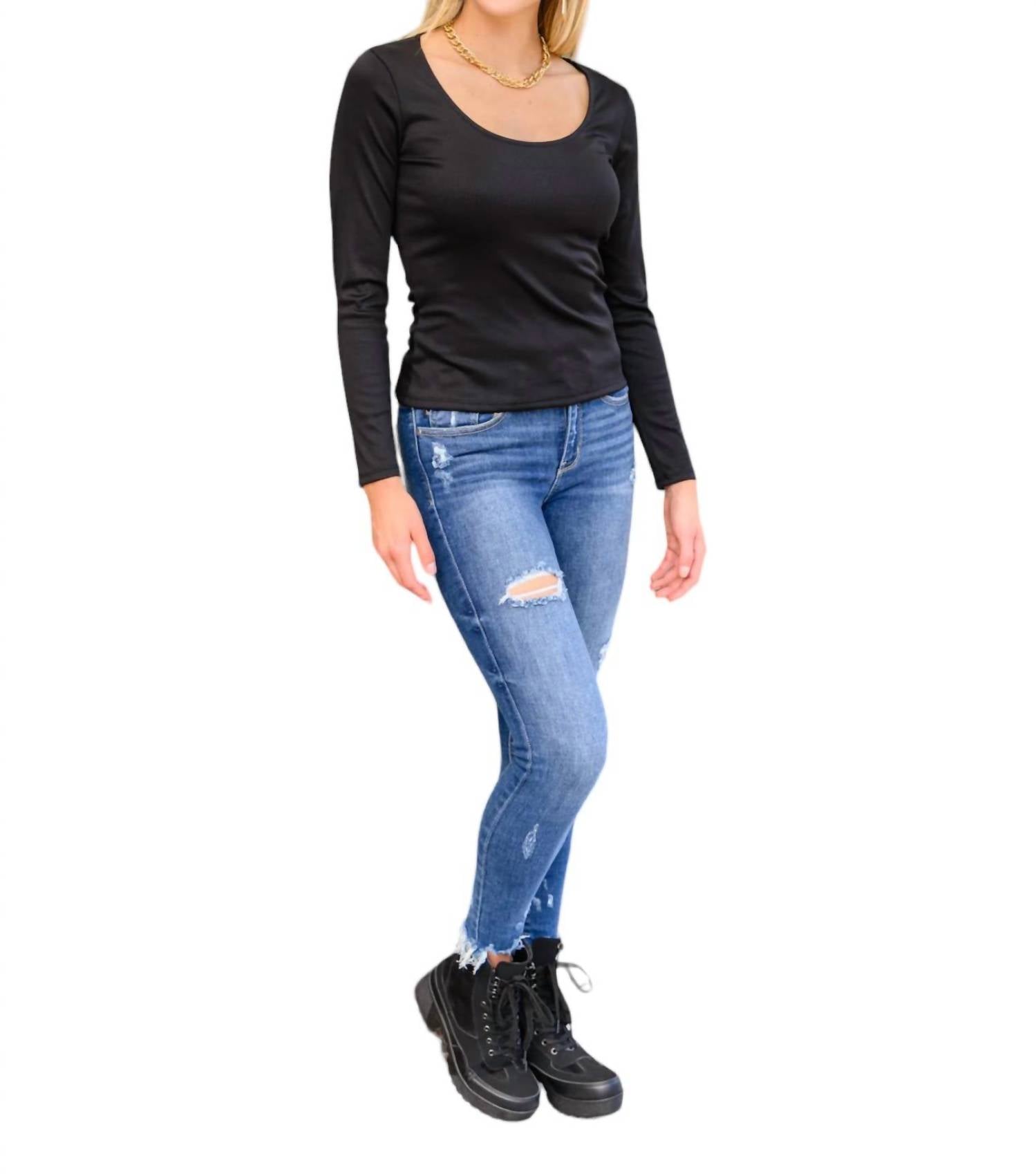 Mittoshop - Can You Believe It Basic Top