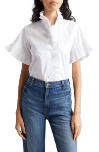 Mille - Vanessa Ruffle Sleeve Top
