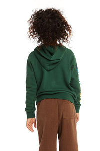 Chaser - Boys Striped Hooded Pullover